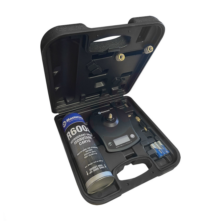 98202-A-600 - Mastercool High Precision Charging Scale, with Custom Molded Case & Can of R600a Refrigerant